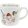Royal Worcester Wrendale Designs One Snowy Day Birds Becher 31cl
