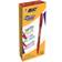 Bic Gel-ocity Illusion Erasable Gel Pen Red 0.7mm 12pcs