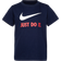 Nike Kid's Swoosh JDI T-shirt - Navy Blue (8U9461-B7N)