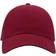 Atlantis Action 6 Panel Chino Baseball Cap - Burgundy