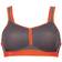 Anita Performance Sports Bra - Gray/Orange