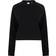 Tombo Ladies Cropped Sweatshirt - Black