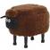 Beliani Sheep Sittepuff 40cm