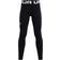 Under Armour Boy's ColdGear Leggings - Black/White (1366374-001)