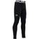 Under Armour Boy's ColdGear Leggings - Black/White (1366374-001)