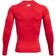 Under Armour Men's Heatgear Long Sleeve Top - Red/White