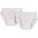 Petit Bateau Girl's Briefs 2-Pack - White (A01FX00060)