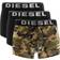 Diesel UMBX Damien Boxer 3-pack - Black/Green