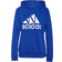 Adidas Women's Essentials Relaxed Logo Hoodie - Bold Blue/White