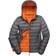 Result Women's Snow Bird Hooded Jacket - Grey/Orange