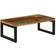 vidaXL Reclaimed Wood Brown/Blue Coffee Table 19.7x39.4"