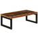 vidaXL Reclaimed Wood Brown/Blue Coffee Table 19.7x39.4"