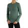 Icebreaker Women's Merino 200 Oasis Long Sleeve Crewe Thermal Top - Sage