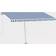vidaXL Manual Retractable Awning with LED 400x300cm