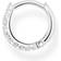 Thomas Sabo Single Hoop Earring - Silver/Transparent