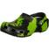 Crocs Classic Tie Dye Graphic - Black/Lime Punch