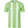 Uhlsport Stripe 2.0 Short Sleeve T-shirt Unisex - Fluo Green/White