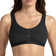 Anita Isra Front Closure Wire-Free Post Operative Bra - Black