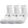 Under Armour Adult HeatGear Lo Cut Socks 3-pack Men - White/Steel