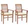 vidaXL 3062595 2-pack Garden Dining Chair