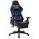 vidaXL Extendable Footrest Gaming Chair - Black/Blue