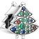 Pandora Christmas Tree Charm - Silver/Multicolour