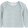 Serendipity Baby Body Stripe - Lake Blue/Offwhite (M106)