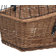 vidaXL Bicycle Basket with Cover 55cm