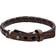 Fossil Braided Bracelet - Black/Brown/Silver