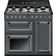 Smeg TR93GR Schwarz, Grau