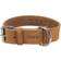 Trixie Greased Leather Collar Rustic "Heartbeat" M