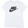 Nike Older Kid's Sportswear T-Shirt - White/Black (AR5088-112)