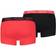 Puma Basic Cotton Boxer Briefs 2-pack - Red/Black
