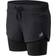 New Balance Impact Run 2 In 1 Short Women - Black