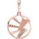 Pandora Charm ME Light Me Up Medallion - Rose Gold/Red/Blue/Orange