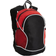 Bullet Boomerang Backpack - Solid Black/Red