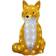 Konstsmide Acrylic Sitting Fox Julelampe 40cm