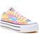 Converse My Story Platform Chuck Taylor All Star Low Top W - Egret/Amarillo/Bold Mandarin