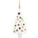 vidaXL LEDs & Ball Christmas Tree 35.4"