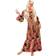Wilbers Karnaval Hippie Long Dress Costume