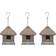 vidaXL Birdhouses Basket 3-pack