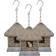 vidaXL Birdhouses Basket 3-pack