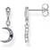 Thomas Sabo Royalty Moon Earrings -Silver/Multicolour