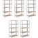 vidaXL Heavy Duty Shelving System 35.4x70.9" 5