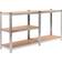 vidaXL Heavy Duty Shelving System 35.4x70.9" 5