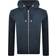 Superdry Organic Cotton Vintage Logo Embroidered Zip Hoodie - Eclipse Navy