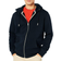 Superdry Organic Cotton Vintage Logo Embroidered Zip Hoodie - Eclipse Navy