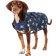 Joules Clothing Rain Jacket Water Resistant Pet Coat Coastal Dog Print L