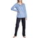 Calida Night Lovers Buttoned Pyjama - Dark Lapis Blue