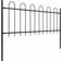 vidaXL Garden Fence with Hoop Top 850x130cm